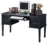 5-drawer Computer/writing Desk 5-drawer Rubbed Black