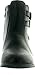 Top Moda TAIL-3 Women's Buckle Stacked Block Heel Chelsea Ankle Booties