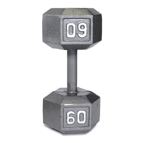 Cap Barbell Solid Hex Single Dumbbell by