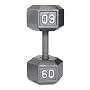 Cap Barbell Solid Hex Single Dumbbell