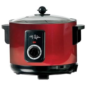 Chef Pepin CH48275 3-Liter Deep Fryer and Multiple Cooker, Metallic Red by Deep Fryers