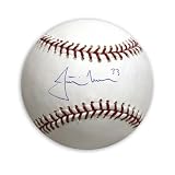 Justin Morneau Autographed Baseball