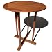 Strathwood Bradford All-Weather Hardwood Round Bar Table