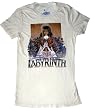 Labyrinth David Bowie Poster Beige Juniors' T-shirt