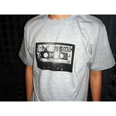 初音ミク 初音ミクミックステープTシャツ ミックスグレー サイズ:L