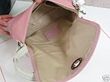 Coach Handbag - Hamptons Pink Leather Flap Bag F 13085