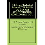 US Army, Technical Manual, TM 5-4120-243-24P, AIR CONDITIONER, HORIZONTAL CO 18,000 BTU TRANE MODEL 208V, 3-PHASE, 400 HERTZ, MODEL MAC4H18-108-1201-03, ... 208V, 3-PHASE, 400 HERTZ, MODEL K1F-18H-4 ~ U.S. Dept of Defense,...