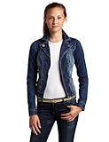 Esprit Women's Motorcycle Denim Jacket, Fashion Vintage, 4