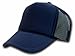 Navy Blue Adjustable Mesh Trucker Style Cap Hat