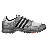 adidas Tech Response 3.0 Golf Shoe (Silver/Silver/Black) 11