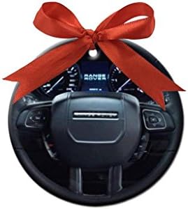 Brand New Land Rover Range 1 Custom Gift Round Christmas Ornaments Ceramic Crafts Home Decoration