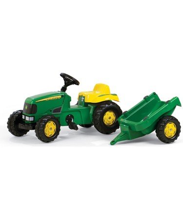 Childrens Toyshop  Toys : John Deere Tractor & Trailer
