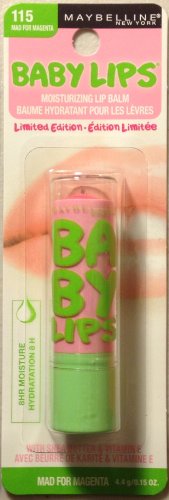 Maybelline Limited Edition Baby Lips ~ 115 Mad for Magenta