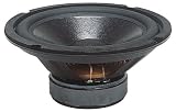 Black 204mm 45W 8 Ohm Bass Round Speaker