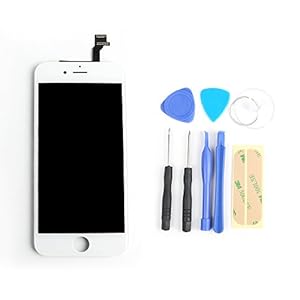 Generic iPhone 6 Plus LCD Display Touch Screen Replacement Screen Digitizer Assembly LCD Screen Replacement Screen Digitizer for iPhone 6 Plus White