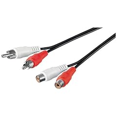 1.5m 2x Cinch Stecker auf 2x Cinch Kupplung