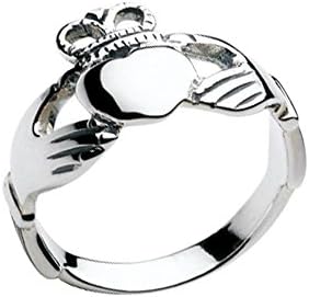 Kit Heath Sterling Silver Celtic Claddagh Ring - Size 6