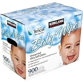 Kirkland Premium Baby Wipes - 900 Count