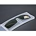 Glare Blocking Polarized Uv Clip on Sunglasses for Metal Frame Size L with Case