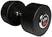 Xmark Commercial Rubber Round Dumbbell (65-Pounds)