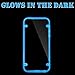 Luminous Glow in the Dark Cover Case for iPhone 6 / 6S 4.7 inch Screen (Set of 2: Blue + Green) - Perfect Fit Hard Cases For Girls And Guys - Paragon Coast