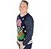 Men's Christmas Vacation 'Save The Neck For Me' Ugly Sweater (Blue)