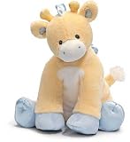 Baby Gund Tender Beginnings 10.5 Giraffe Blue