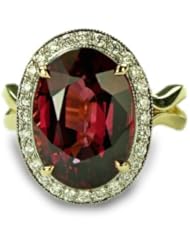 Raspberry Rhodolite Ring