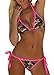 Uncinba Women's Sexy Camouflage Bikini Sets Beach Swimsuits