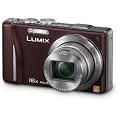 Panasonic Lumix DMC-TZ22EG-T Digitalkamera (14 Megapixel, 16-fach opt. Zoom, 7,5 cm (3 Zoll) Touch LC-Display, GPS, Full HD, 3D, bildstabilisiert) braun