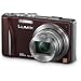 Panasonic Lumix DMC-TZ22EG-T Digitalkamera (14 Megapixel, 16-fach opt. Zoom, 7,5 cm (3 Zoll) Touch LC-Display, GPS, Full HD, 3D, bildstabilisiert) braun