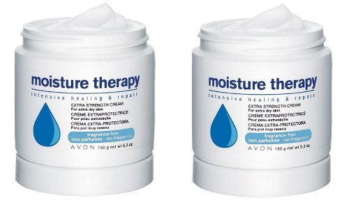 2 MOISTURE THERAPY Intensive Healing & Repair Extra Strength Creams