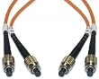 FC / FC, Multimode, Duplex Fiber Optic Cable, 62.5/125, 1 Meter (3.3 ft)