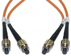 FC / FC, Multimode, Duplex Fiber Optic Cable, 62.5/125, 5 Meter (16.5 ft)