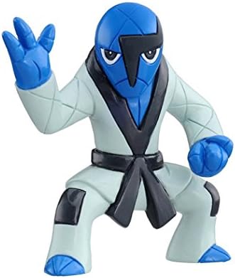 Pokemon Black &amp; White Monster Collection Mini Figure - 2" Sawk / Dageki