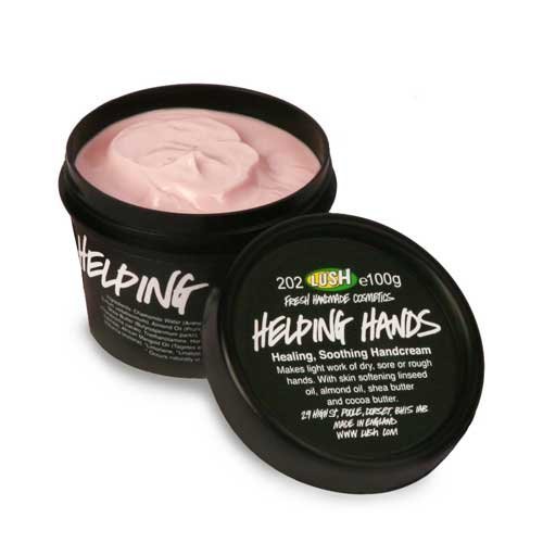 Helping hands hand lotion by lush