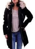 Oakwood - Manteau Femme Cuir - Steppes Cp Noir