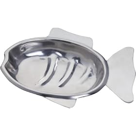 Amco Fish Spoon Rest, Stainless Steel by Amco