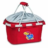 Kansas Jayhawks KU Picnic Basket Tailgating Tote Bag