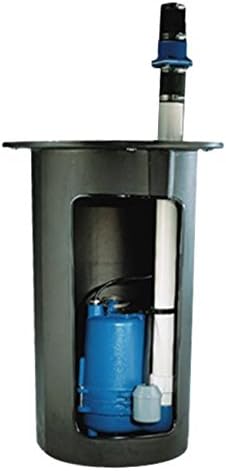 Crane Pumps 102161 30 gal Sewage System, 1/2 hp, Black