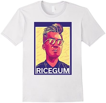 Men's Ricegum T Shirt Large White