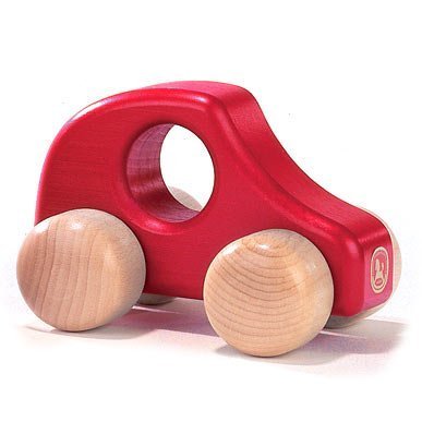 41z8H4Mh0CL Wooden Toy Cars: Push Along Toy Car in Red by Kinderkram Germany: Educational Waldorf Inspired Educational Play Toys