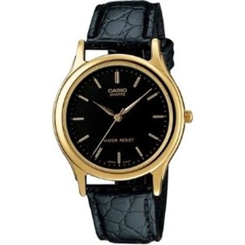 Casio Mens MTP1093Q-1A Black Black Dial