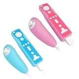 GTMax Silicone Case Cover Pink 2 Tone + Silicone Case Cover Blue 2 Tone for ....