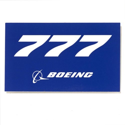 Boeing 757 Pudgy Plane Sticker