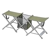 ダブルスツール ポケット付き