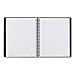 Blueline EcoLogix 100% Recycled Wirebound Notebook, Black, 8.875 x 7.125 inches, 160 Pages (A9SE.BLK)