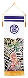 五月人形 節句飾り・道具類 招福旗 龍と虎（室内旗）(5-7636)