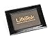 LifeTek Leather Weekend Front Pocket Wallet (Black)