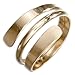 12 Karat Gold Filled High Polish Wrap Around Bypass Ring